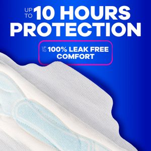 Always Maxi Size 2 Long Super Pads With Wings, Unscented